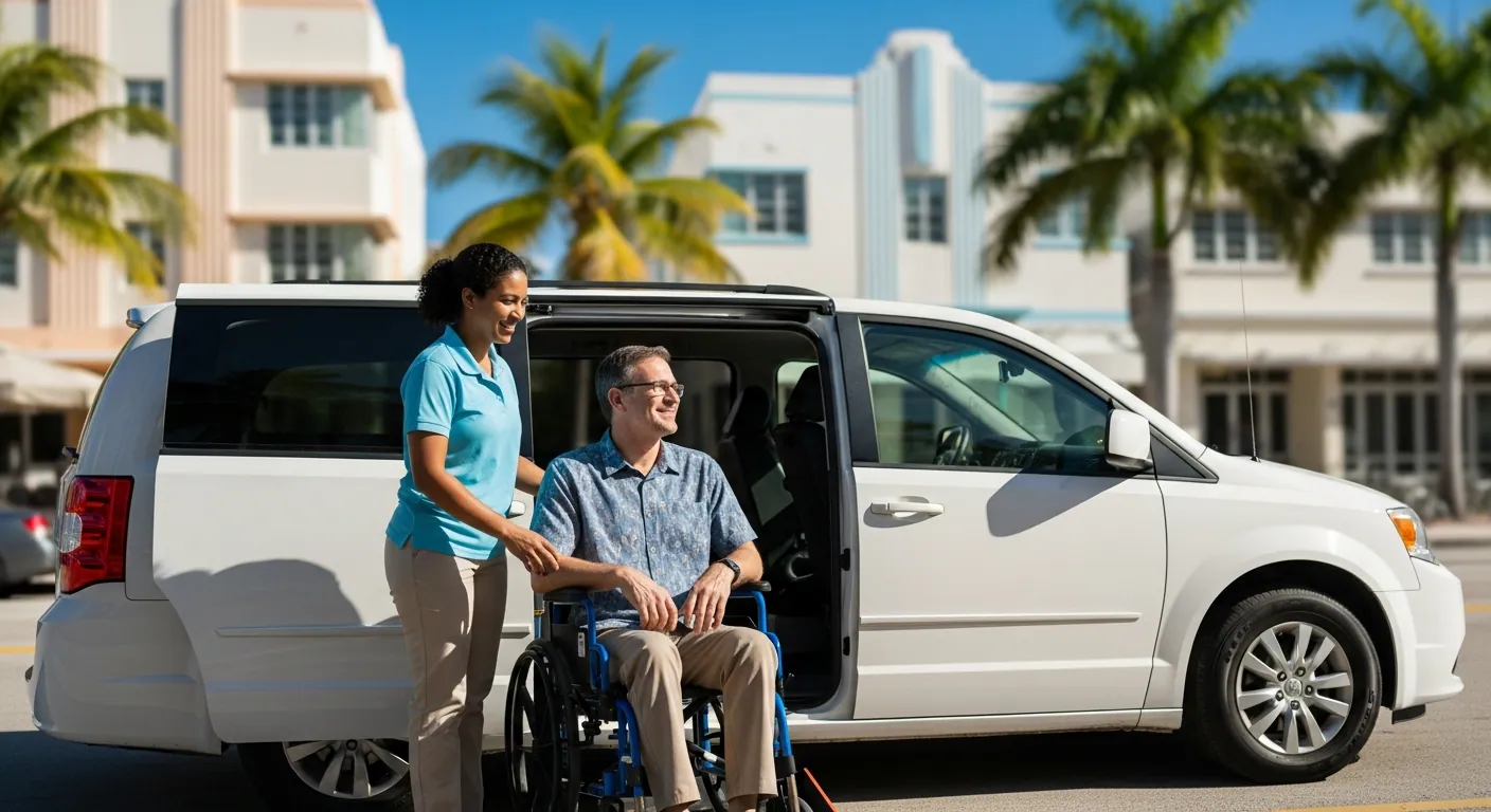 Wheelchair transportation in Miami